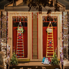 Climbing Santa