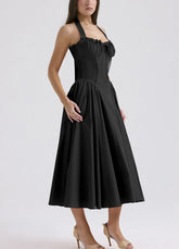 Summer Slim Fit Solid Color Dress