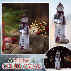 Woodland Snowman and Santa