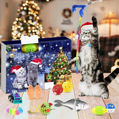 Christmas Countdown Cat Toys Advent Calendar