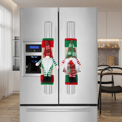 Christmas Refrigerator Handle Cover