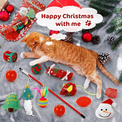 Christmas Countdown Cat Toys Advent Calendar