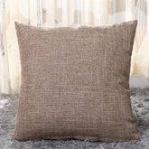 30x50cm 45x45cm Linen Pillow Case Solid Color Pillowcase Sofa Office Chair Lumbar Cushion Cover Anti-Dirty Pillow Cover