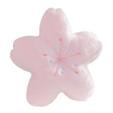 45cm New Pink Sakura Plush Pillow Kawaii Flowers Plush Pillow Mat Lifelike Soft Cherry Blossom Cushion Plushie Props