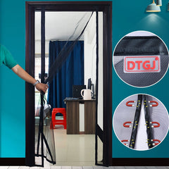 Magnetic Door Screen Custom Size Mosquito Net Curtain Fly Insect Anti-mosquito Invisible Mesh For Summer Indoor And Outdoor Use