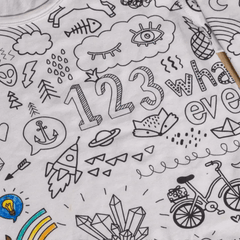 Colorable Pajamas For Kids