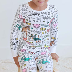 Colorable Pajamas For Kids