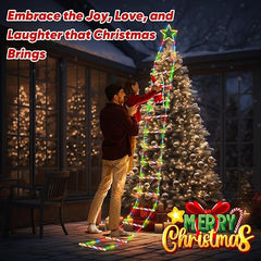 Climbing Santa