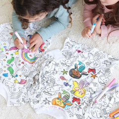 Colorable Pajamas For Kids