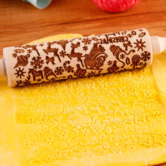 Christmas Embossed Roller