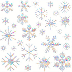 Snowflakes Window Stickers