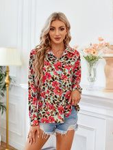 Women Autumn Printed Long Sleeved Top