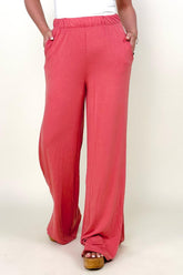 Amicg Wide Leg Pants With Pockets