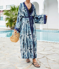 Tie Dye Style Waistband Dress