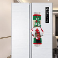 Christmas Refrigerator Handle Cover