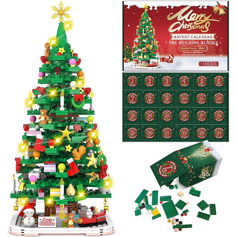 Christmas Tree Building Toy Set