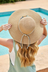 Deep Sea Wide Brim Straw Hat
