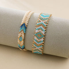 Bohemian Ethnic Style Handwoven Beaded Bracelet