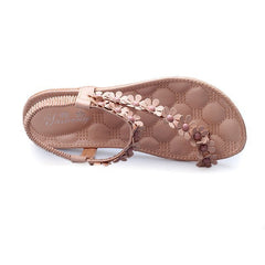 Bohemian Floral Thong Sandals