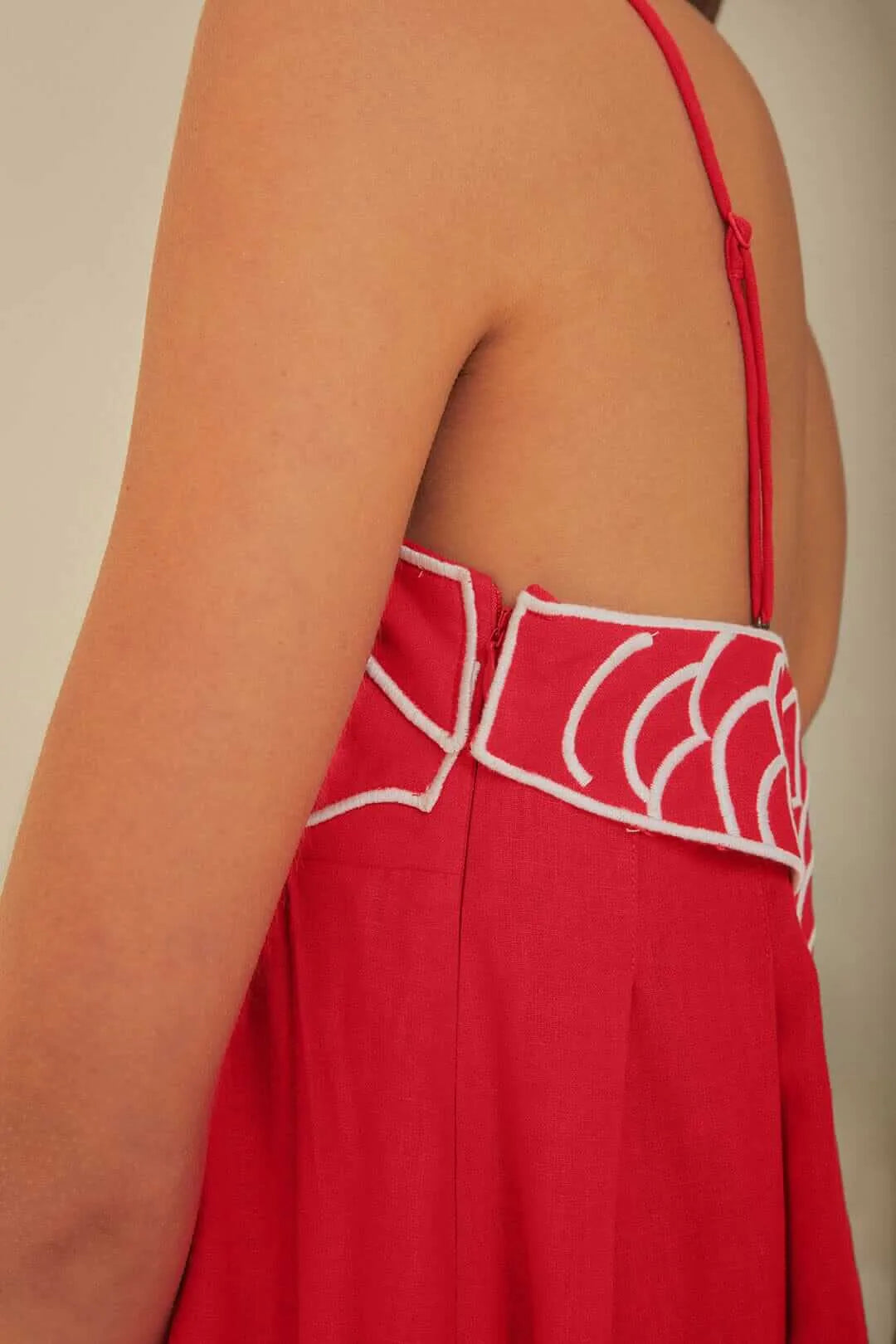 Fish Shape Tube Top Sling Dress