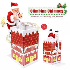 Climbing Santa Claus