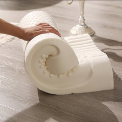 Thailand Pure Natural Latex Pillow Remedial Neck Protect Vertebrae Health Care Orthopedic Pillow Slow Rebound 40x60 30x50