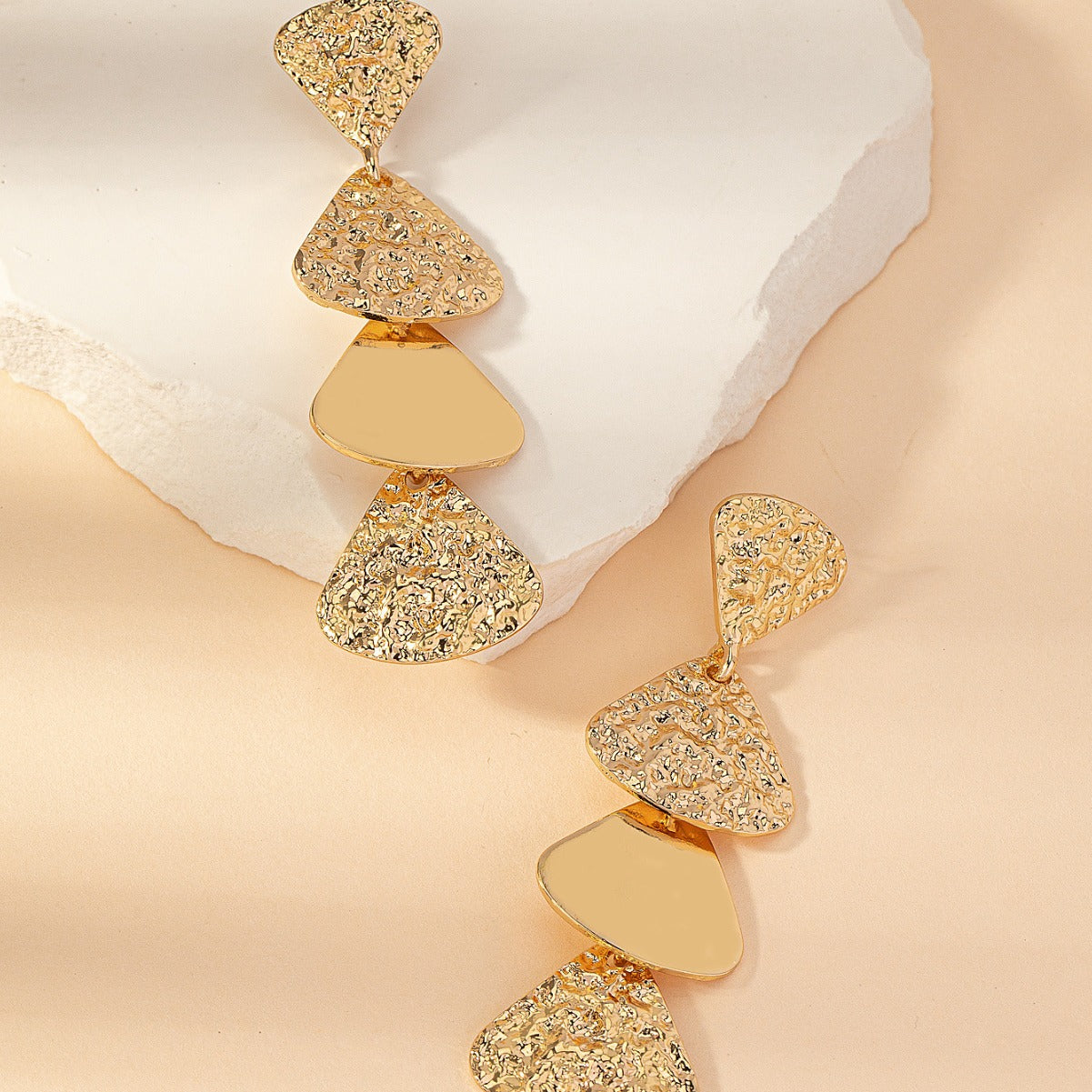 Golden Triangle Earrings