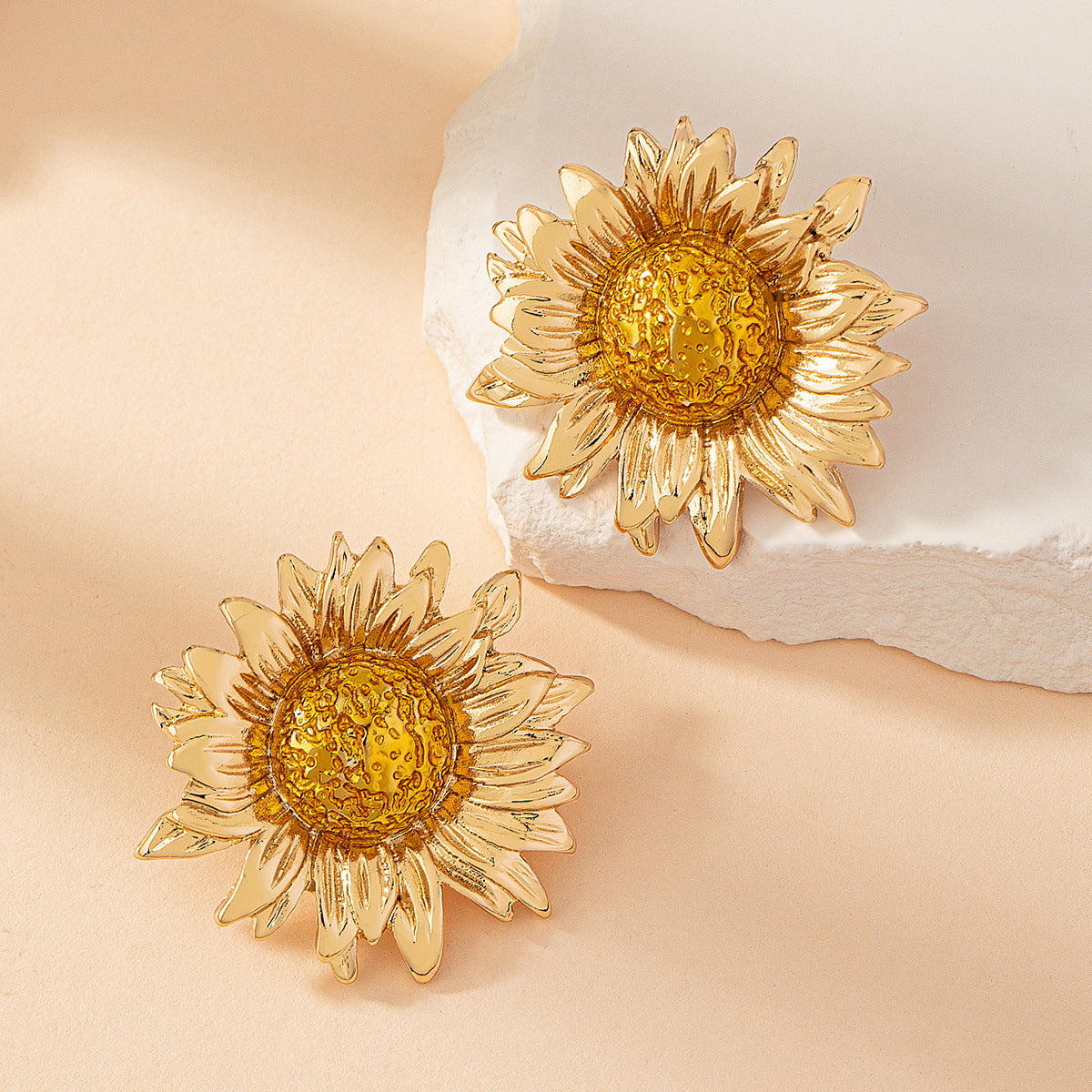 Sunflower Stud Earrings