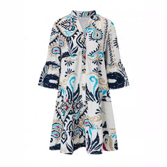 Casual Loose Floral Dress