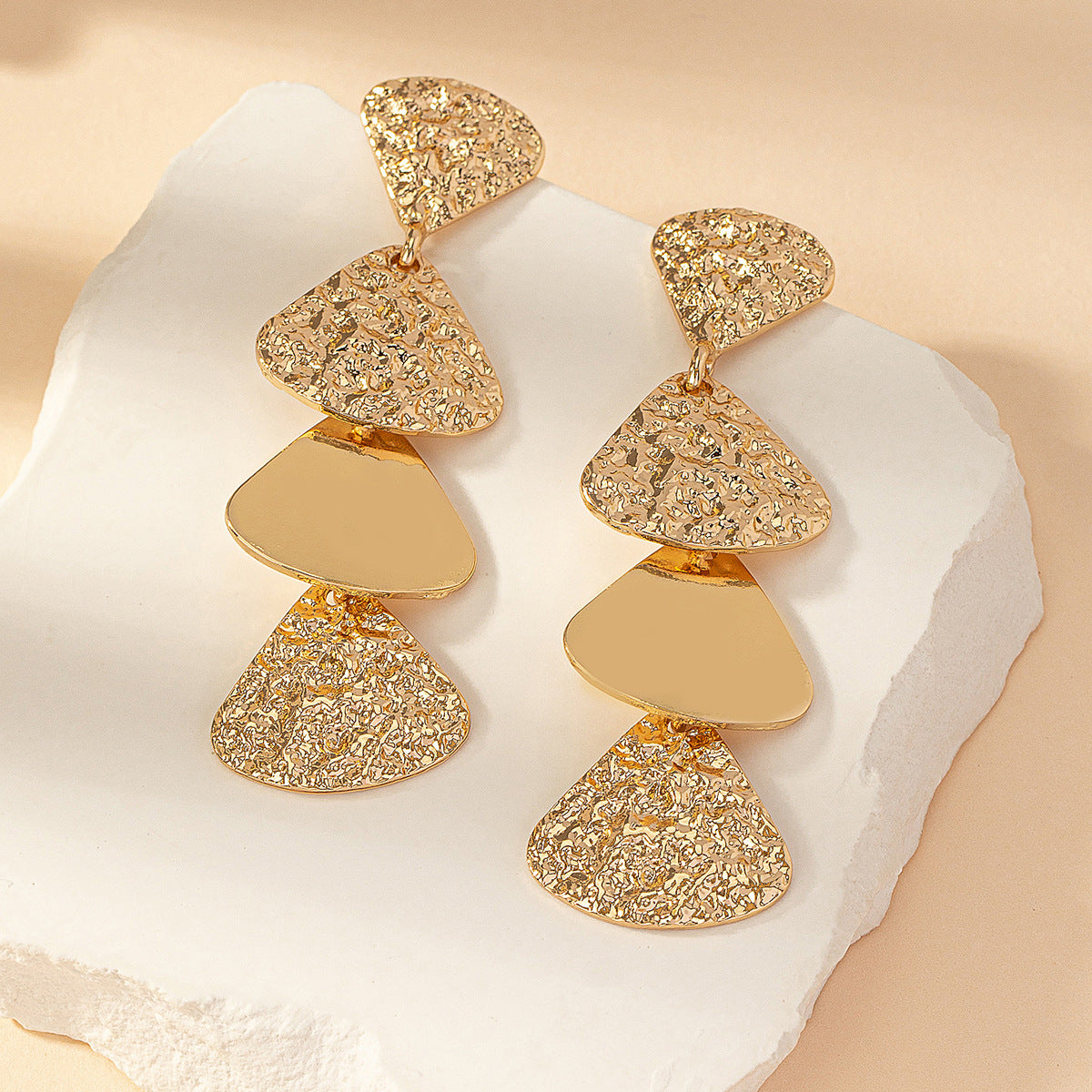 Golden Triangle Earrings