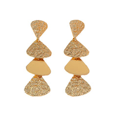 Golden Triangle Earrings