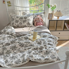 2025 Summer Quilt - 100% Cotton, Lightweight & Breathable, Cute Home Decor (No Pillowcase/Sheet) Comfortable Bedding