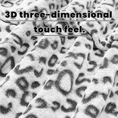 1pc 3D leopard zebra sofa bed throw blanket for spring summer