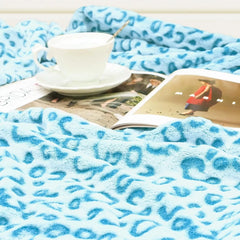 1pc 3D leopard zebra sofa bed throw blanket for spring summer