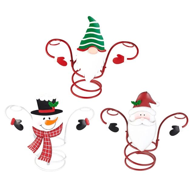 Christmas Wine Bottle & Glass Holders