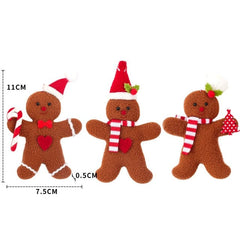 The fur 3Pcs Gingerbread Set