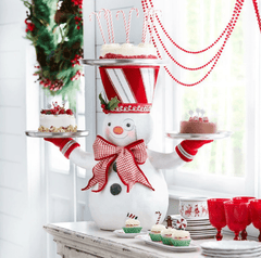 The Snow Man Tray