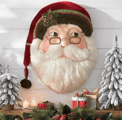 Wooden Xmas Santa Claus