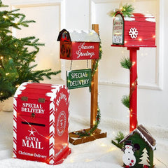 Christmas decorations wood