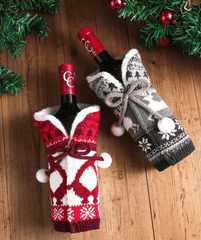 Christmas Wine Cover