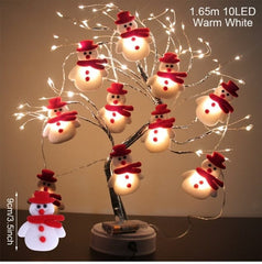 Snowman LED String Light