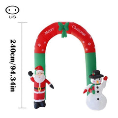 Santa Claus Snowman