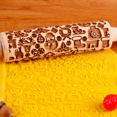 Christmas Embossed Roller