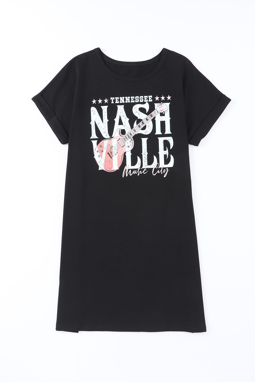 Black Nashville Music Festival Trending T-Shirt Dress