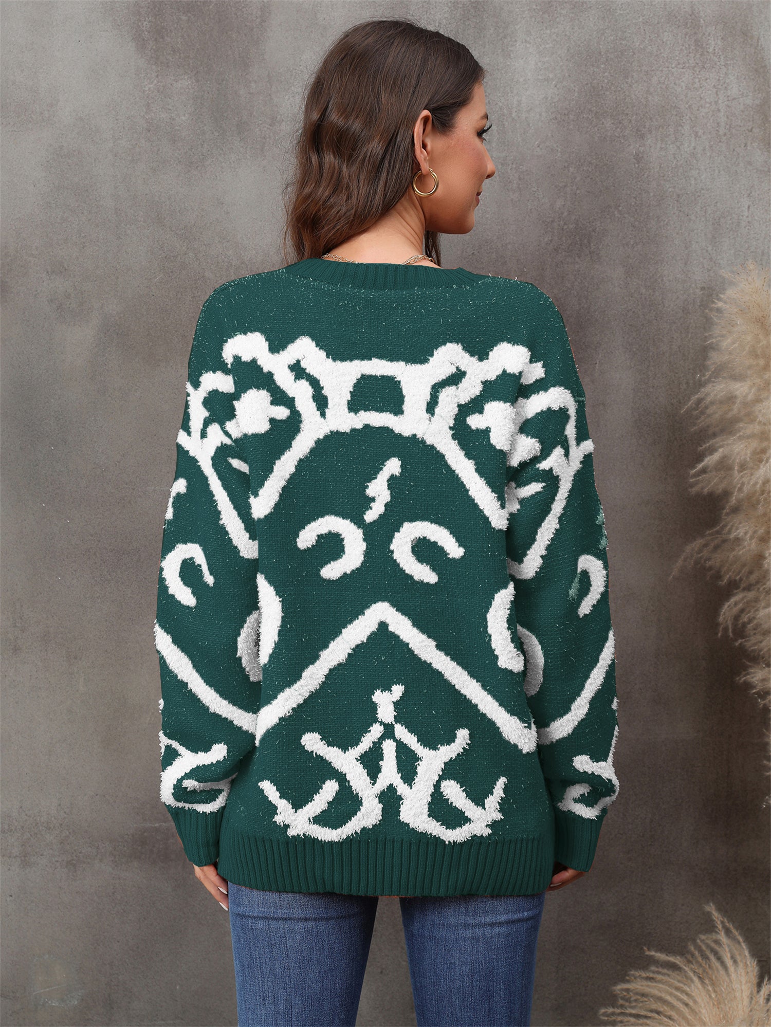 Winter Christmas Sweater Knitwear Pullover Sweater