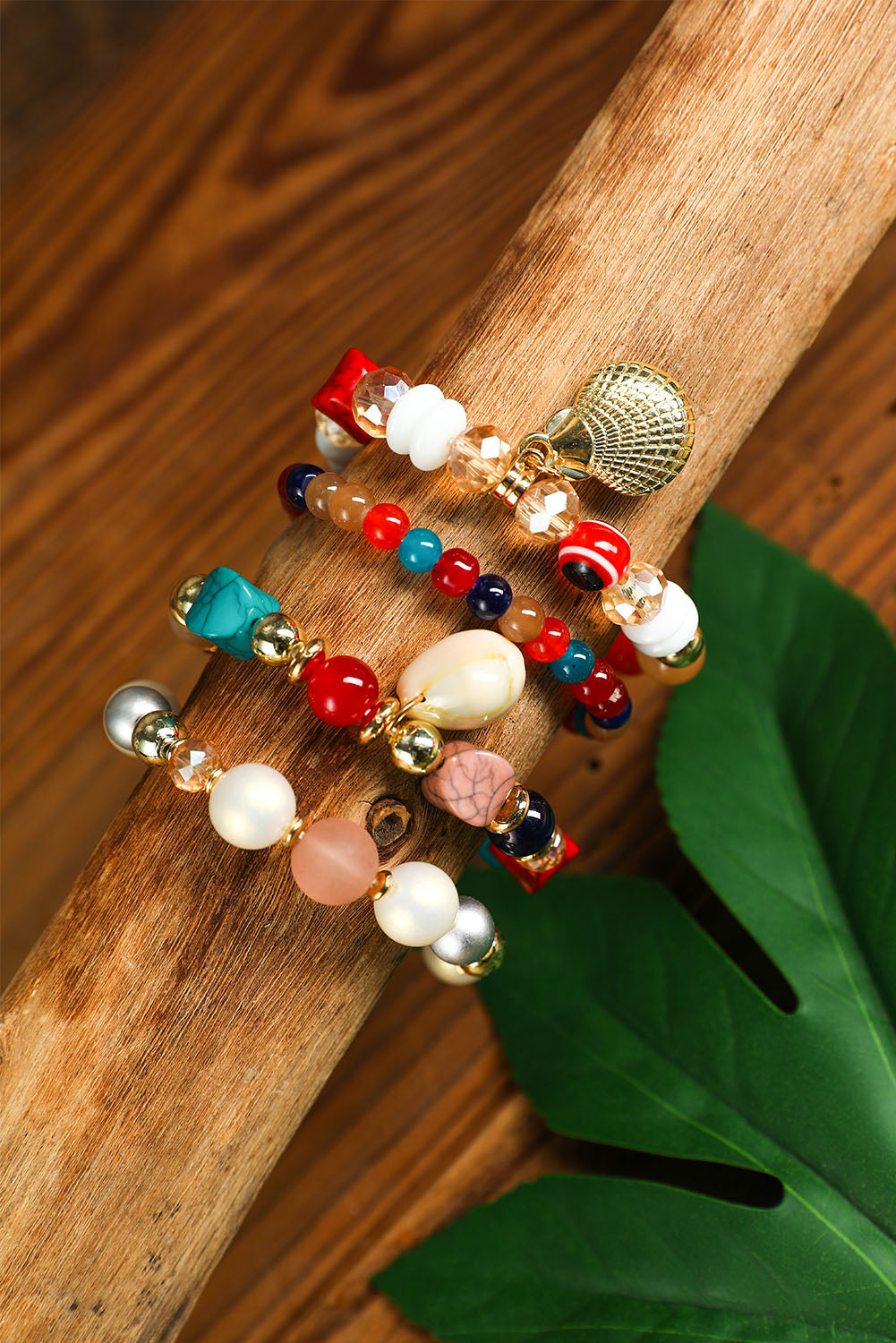 Multicolor Bohemian Amicg Pearl Bracelet