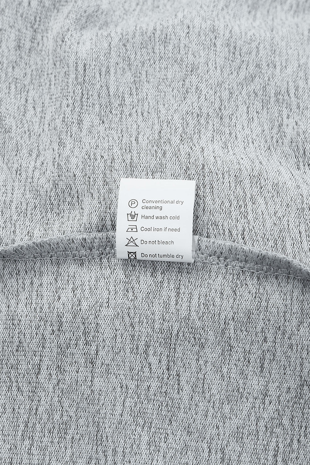 Gray Ribbed Trim Cut-out Bust Drawstring Hoodie