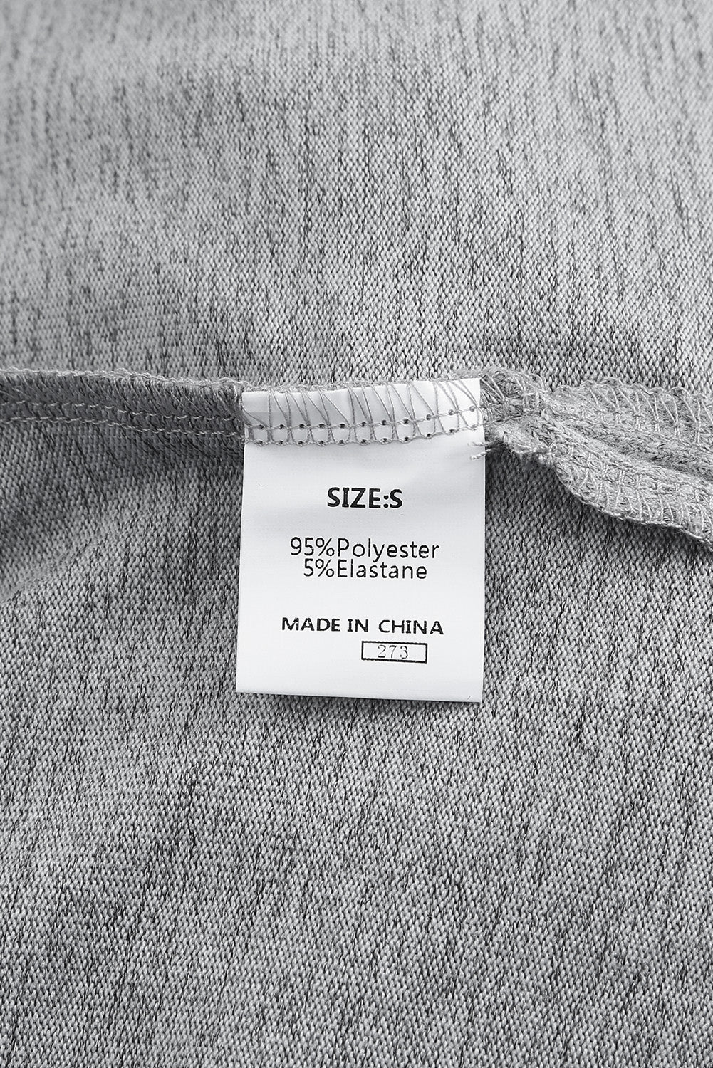 Gray Loose Drawstring Pullover Hoodie