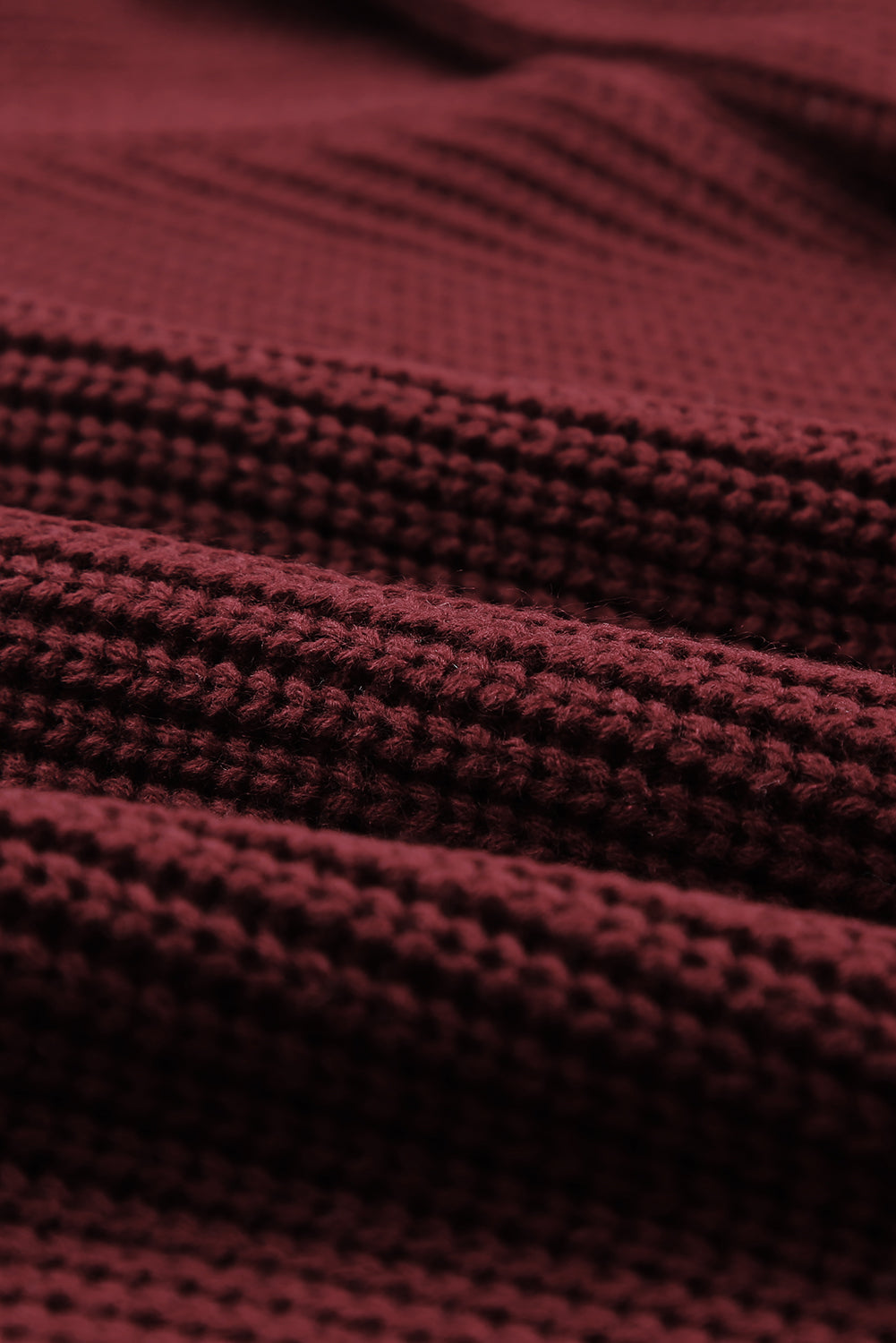 Brown Ribbed Knit Off Shoulder Sweater