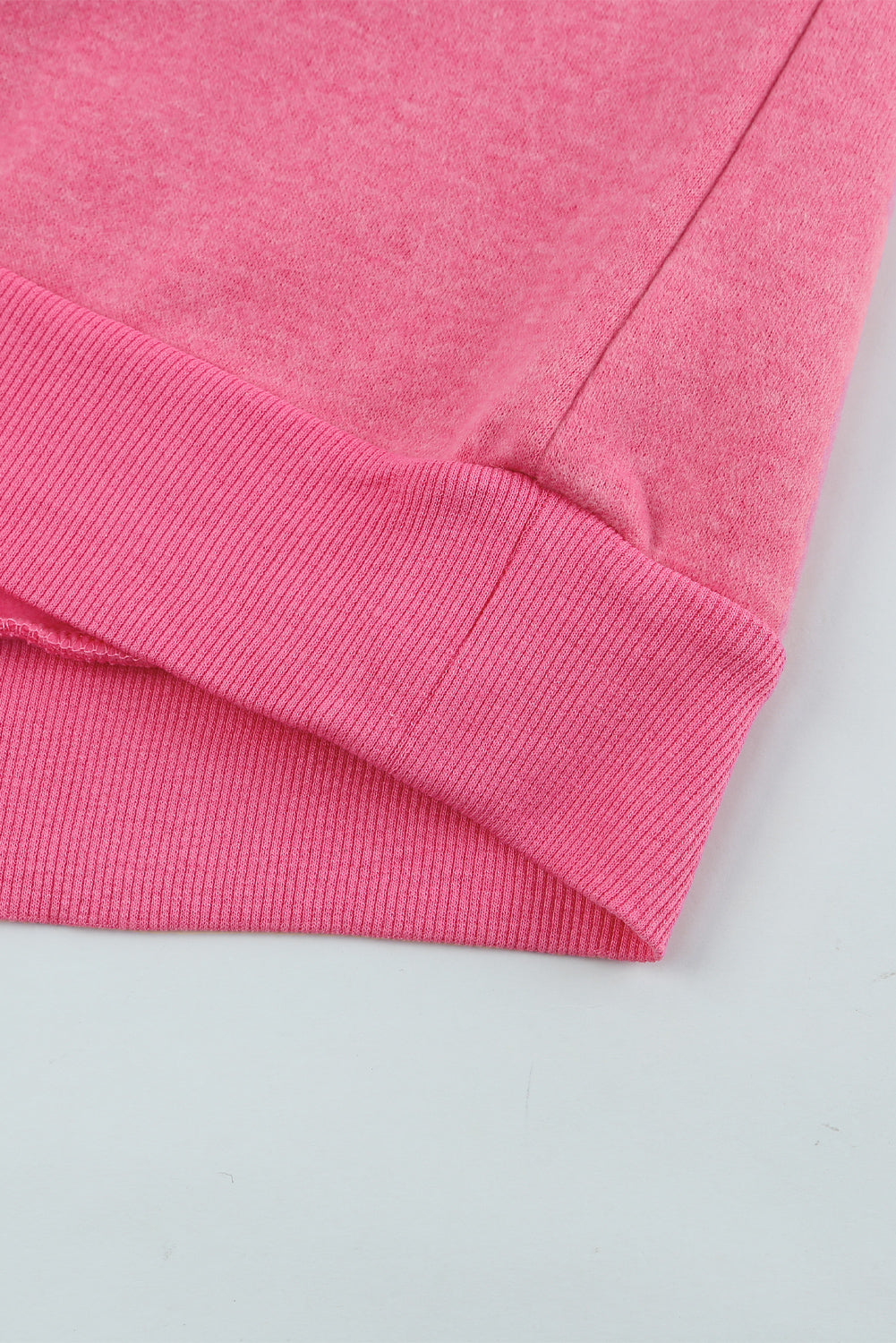 Blue Colorblock Long Sleeve Pullover Sweatshirt